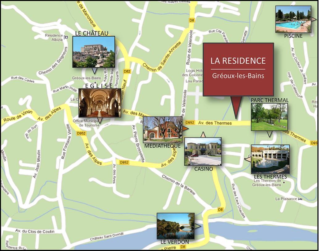 La Résidence - n° 02 - T2 classé** Gréoux-les-Bains Exterior foto